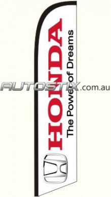 Honda 1 Swooper Flags Only available to Honda Dealers 