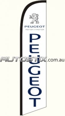 peugeot  4 swooper flag ONLY AVAIL TO  DEALERS