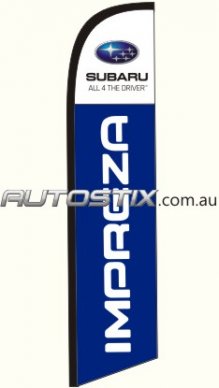 IMPREZA  swooper flags ONLY AVAIL TO SUBARU DEALERS 