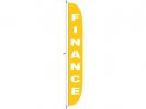 Finance Yellow Vertical Flag