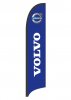 Volvo Logo Blue and White Swooper 425cm x 85cm   